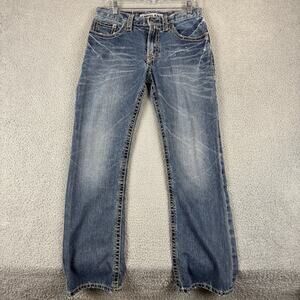 Y2k Express Kingston Jean Mens 32x31 Classic Fit Boot Cut Denim Western Workwear